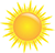 dawn sun